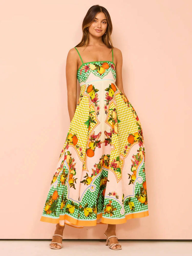 Alemais Lemonis Sundress - 12 / Multi - Dresses