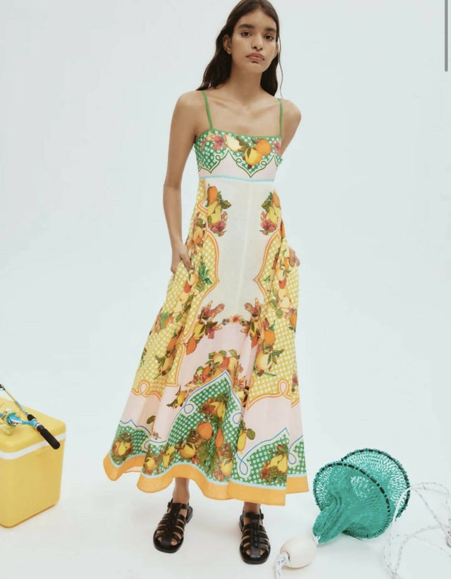 Alemais Lemonis Sundress - 8 / Print - Dresses