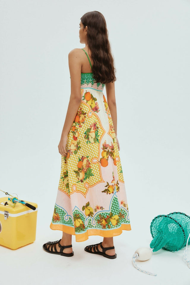 Alemais Lemonis Sundress Multicolour Size 10 - 10 / Multi - Dresses