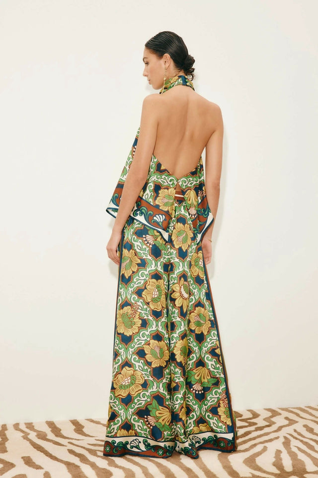 Alemais Liana Silk Top and Palazzo Pant Set - Outfit Sets