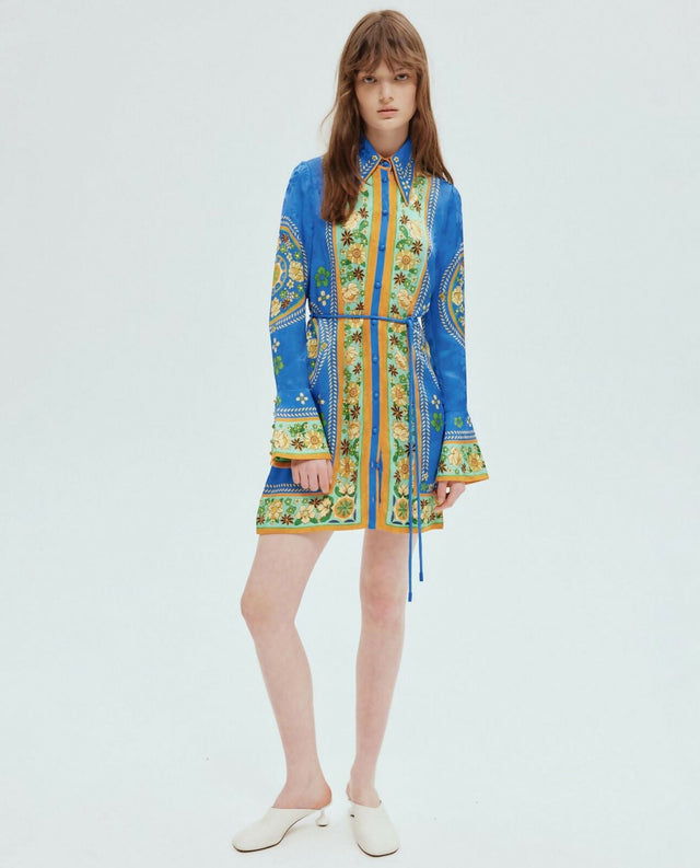 Alemais Linda Mini Dress - 10 / Multi - Dresses