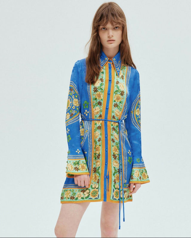 Alemais Linda Mini Dress - 10 / Multi - Dresses