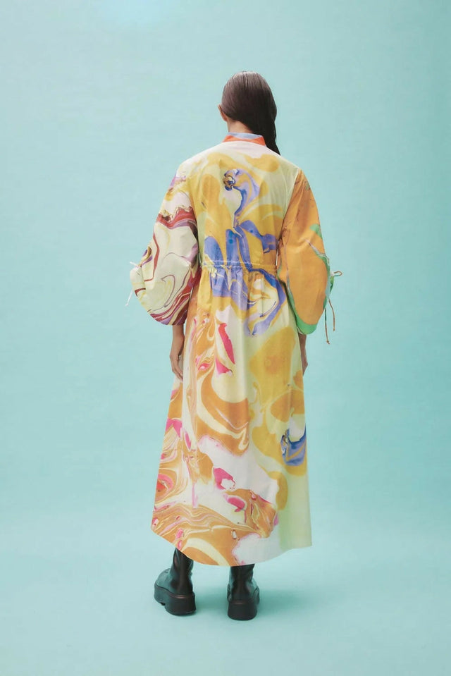 Alemais Luca Shirtdress Multi Size 14 - 14 / Multi - Dresses