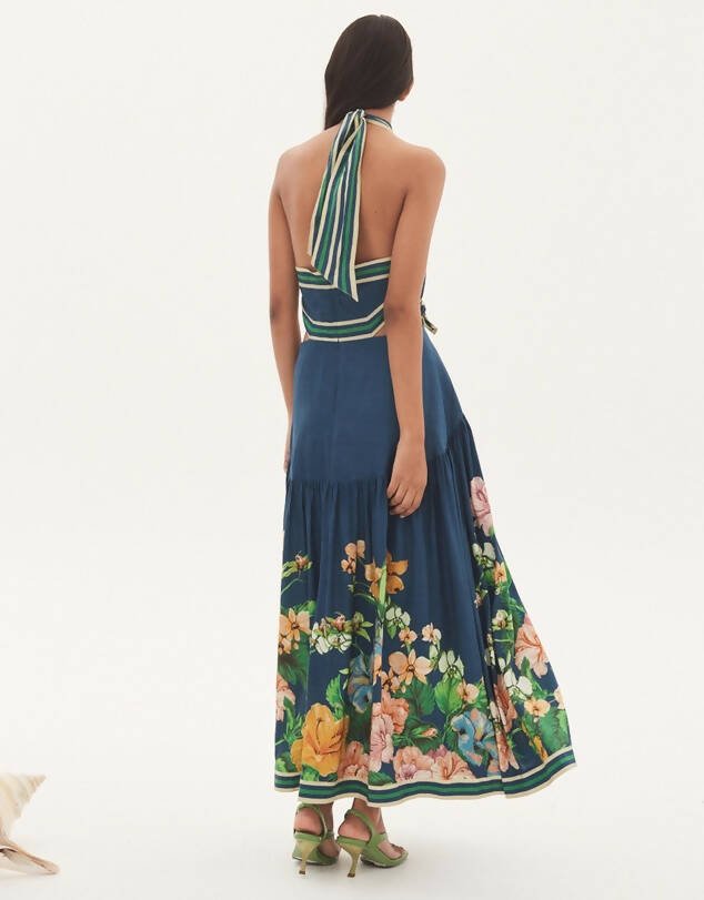 ALEMAIS - Alemais Lyla Halter Midi Dress