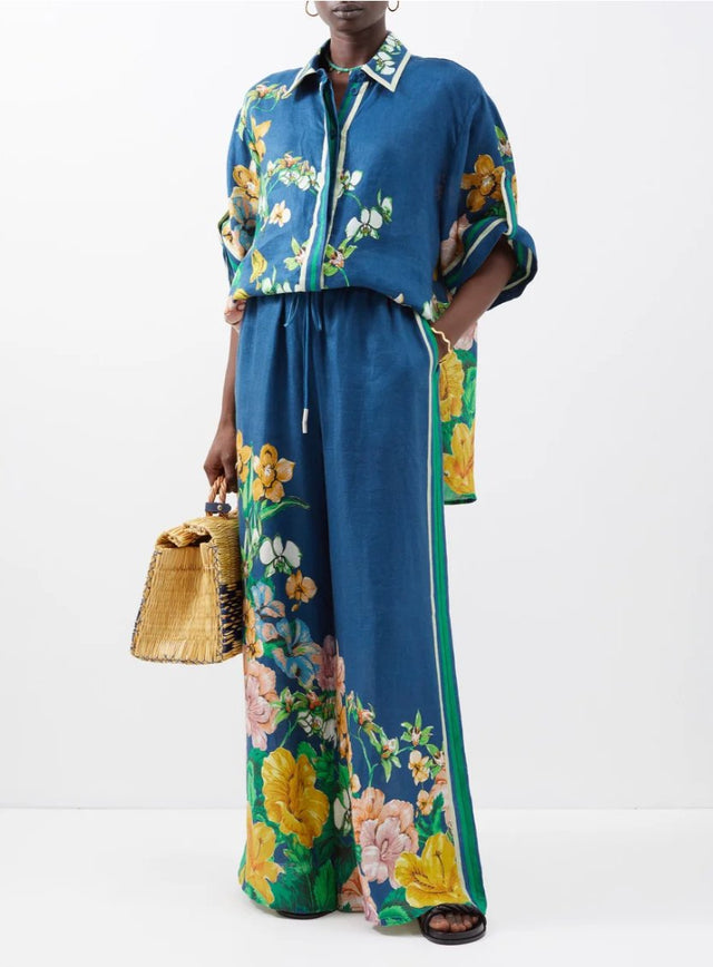ALEMAIS - Alemais Lyla Linen Pant And Shirt
