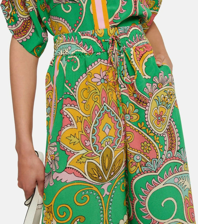 ALEMAIS - Alemais Marion Silk Shirt and Pant Set