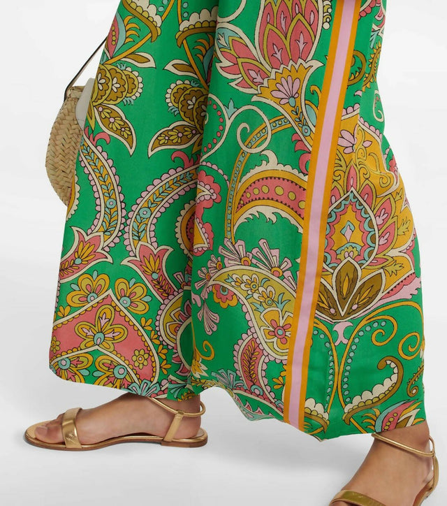 ALEMAIS - Alemais Marion Silk Shirt and Pant Set