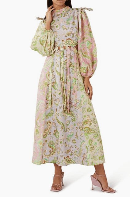 ALEMAIS - Alemais Marta Cut-Out Midi Dress