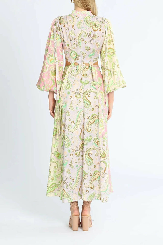 ALEMAIS - Alemais Marta Cut Out Midi