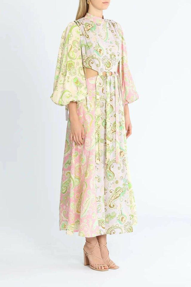 ALEMAIS - Alemais Marta Cut Out Midi