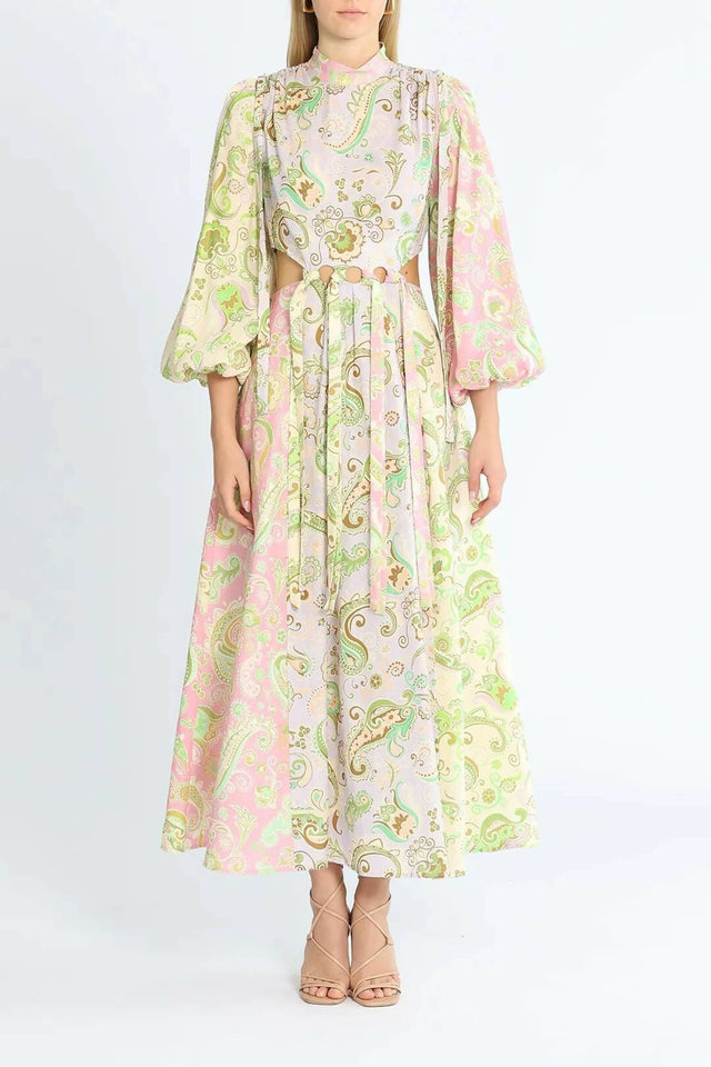 ALEMAIS - Alemais Marta Cut Out Midi