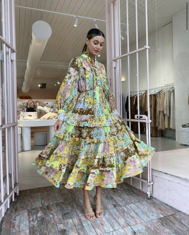 Alemais Matilde Pleat Shirt Dress Size 10 & 12 - Dresses