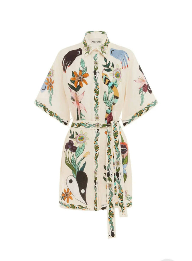 ALEMAIS - Alemais Meagan Mini Dress White