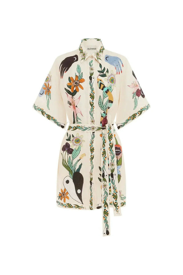 Alemais Meagan Shirtdress Size 6 8 10,12 & 14 - Dresses
