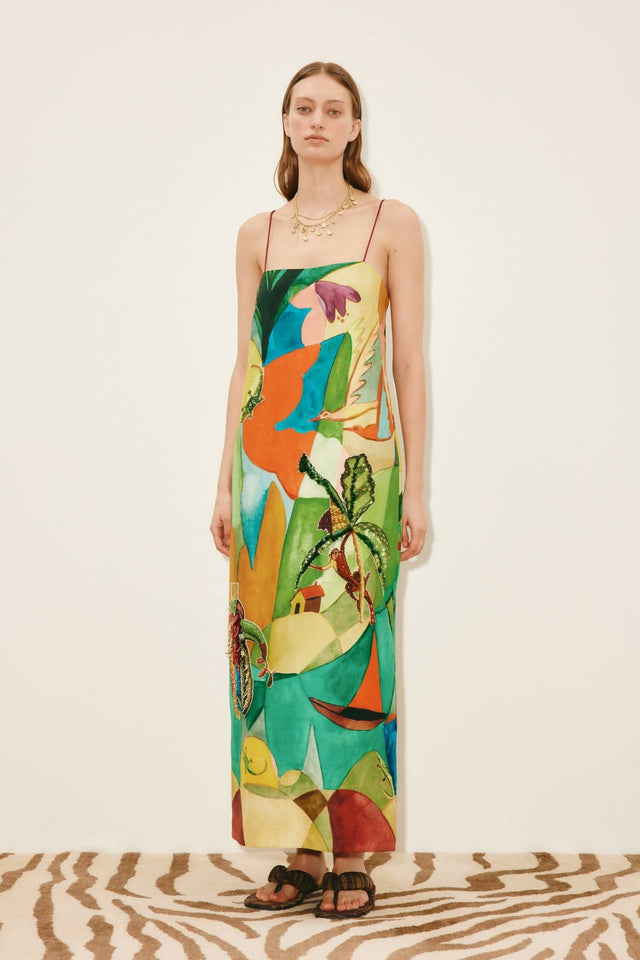 Alémais Mokshini Embellished Midi - Dresses