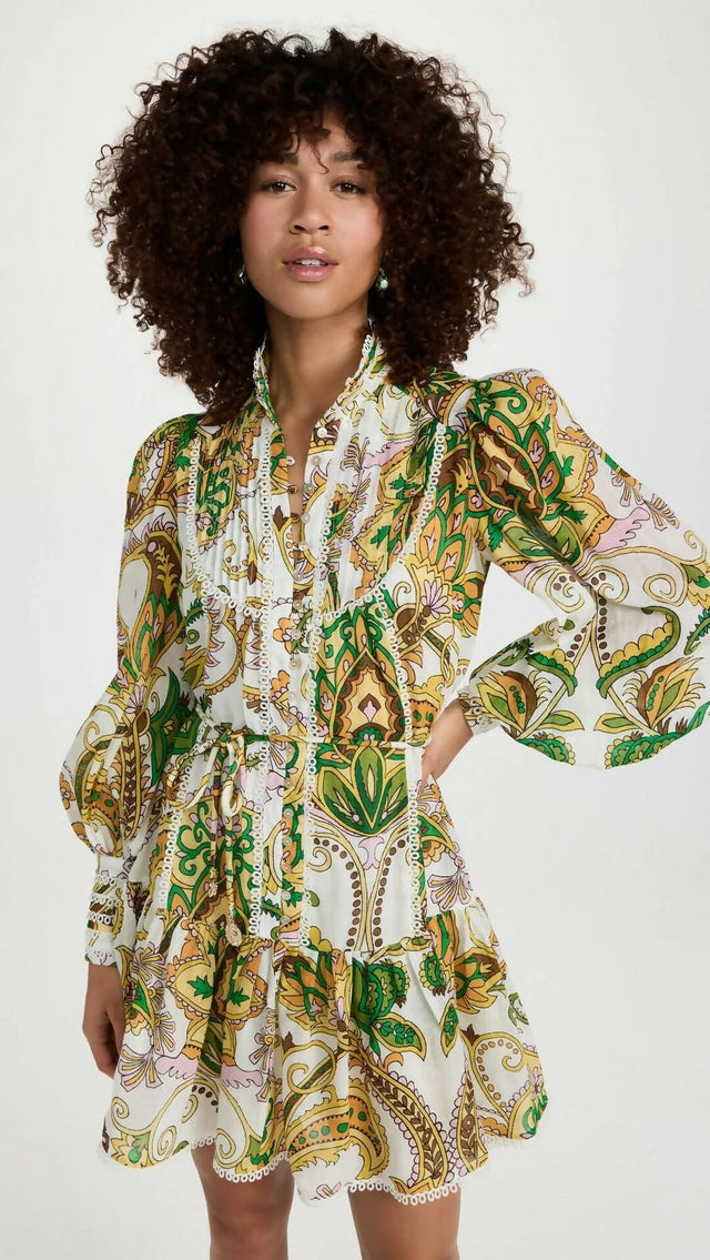 Alemais Octavia Mini Dress Size 8 - 8 / Multi - Dresses