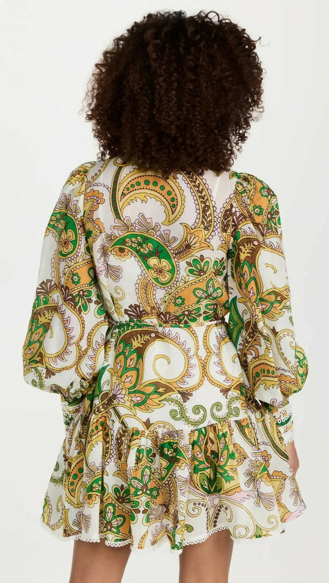 Alemais Octavia Mini Dress Size 8 - 8 / Multi - Dresses