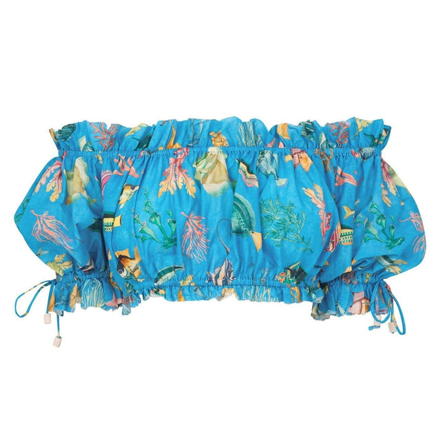 ALEMAIS - Alemais Otto Crop and Midi Skirt