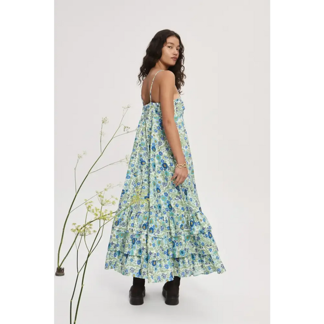 Alemais Pam Tiered Dress - 8 / Print - Dresses