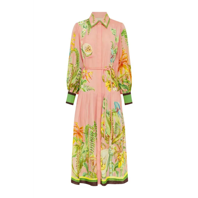 Alemais Papaya Shirtdress Pink Size 12 - 12 / Pink - Dresses