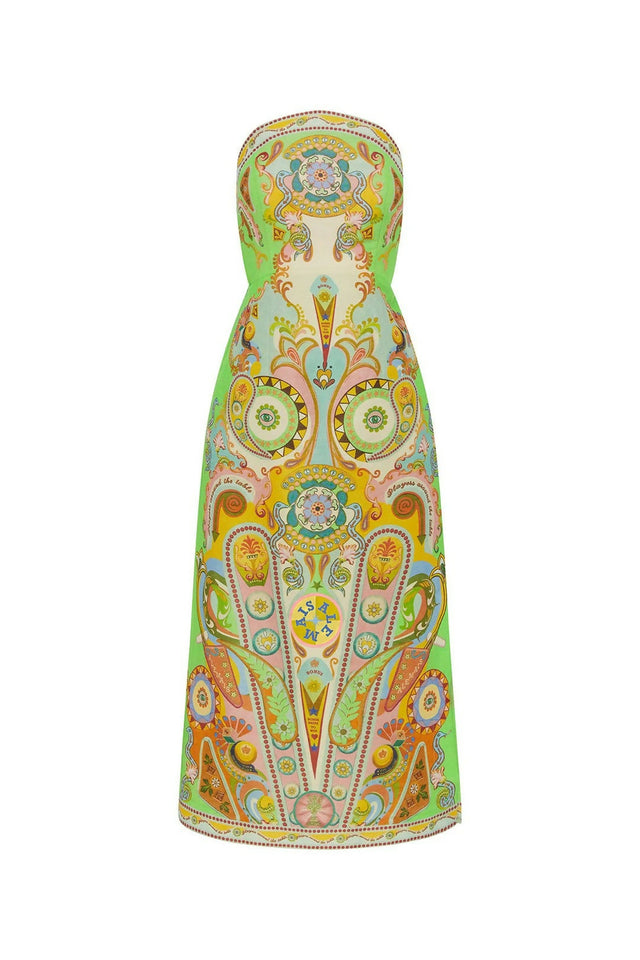 Alemais Pinball Bodice Dress Print Size 8 - Dresses