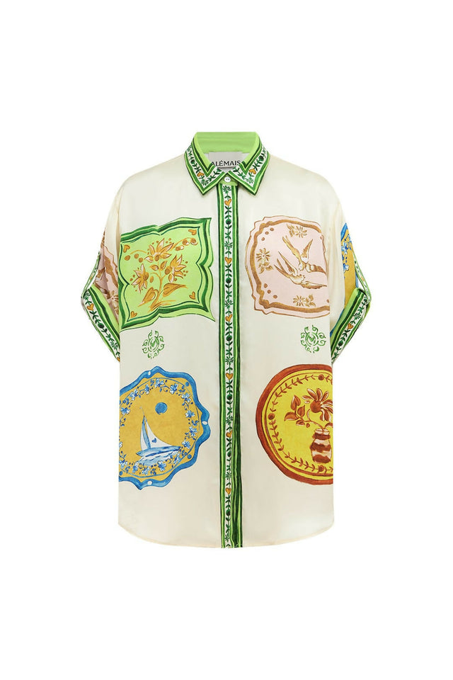 Alemais Porcelain Silk Set - Size 10/12 - Outfit Sets