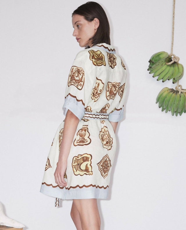 Alemais Relic Mini Dress 14 & 16 - Dresses