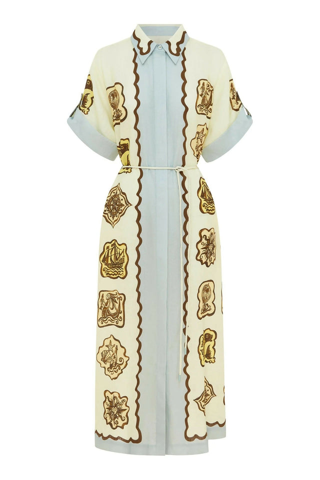 Alemais Relic Shirtdress - 10 / Print - Dresses