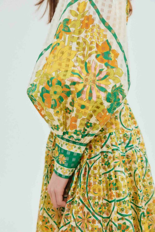 Alemais Rhonda Shirtdress Multi Floral Size 14 - 14 / Multi - Dresses