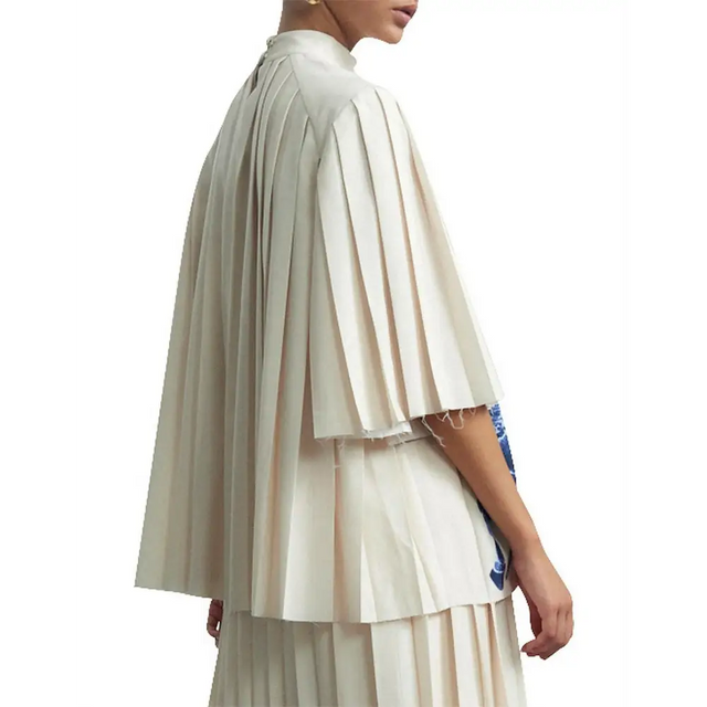 Alémais Rider Pleat Blouse - Blouses