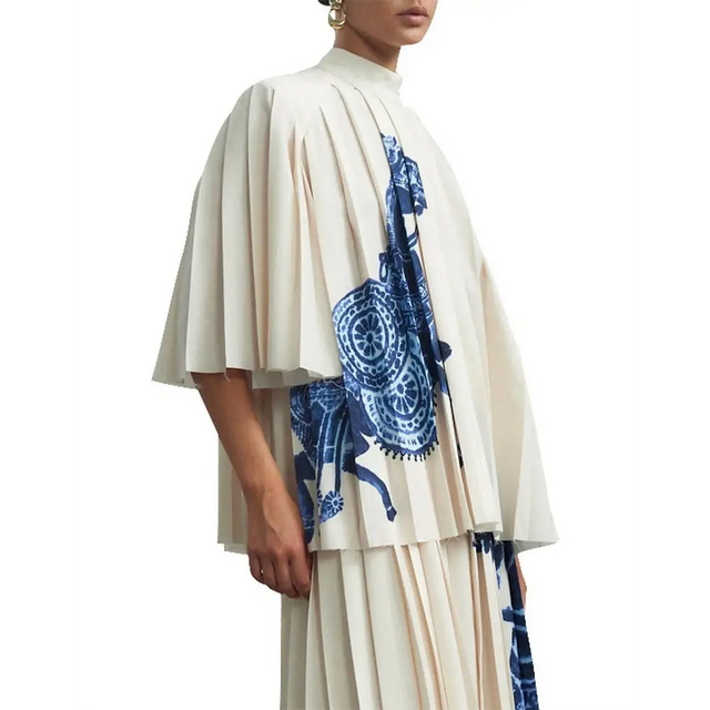 Alémais Rider Pleat Blouse - Blouses
