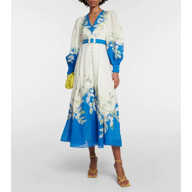 Alémais Rita Embroidered Midi - Dresses