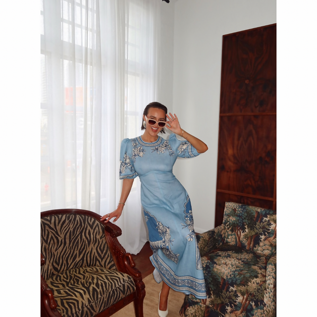 Alemais Romántica Midi Dress