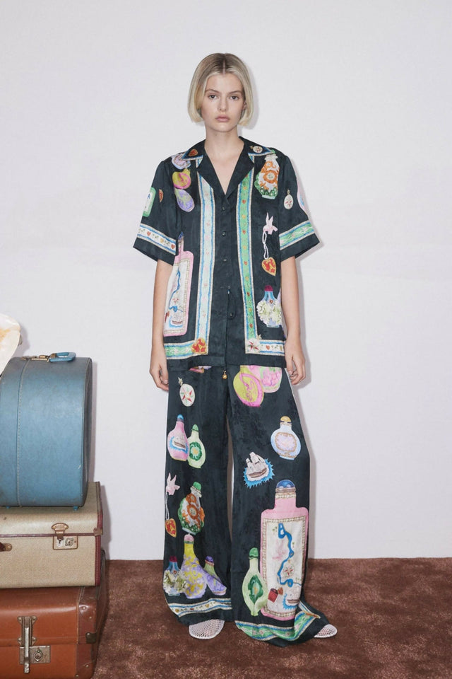 Alemais Royal Shirt And Pant Set - Outfit Sets