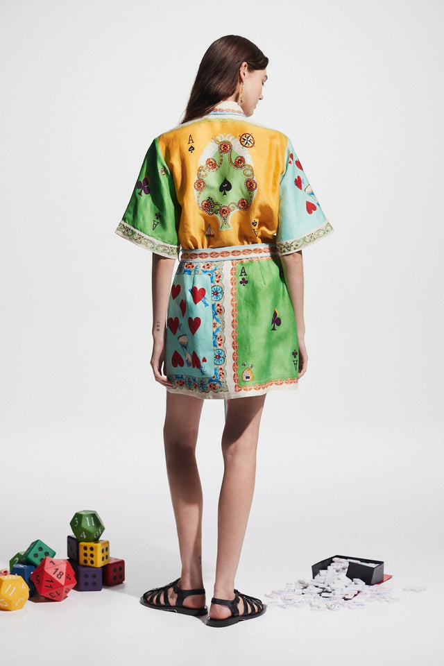 Alemais Rummy Mini Dress In Multi - Dresses
