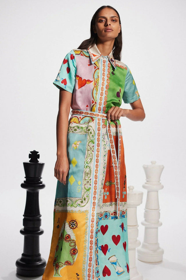 Alemais Rummy Shirtdress Multi Size AU 16 - 16 / Multi - Dresses