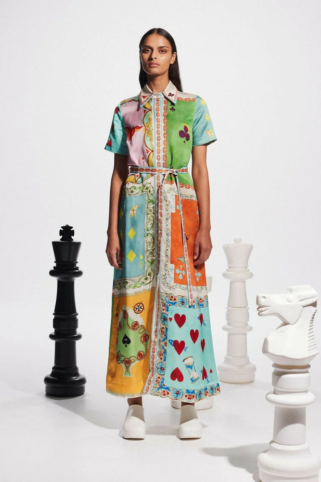 Alemais Rummy Shirtdress Multi Size AU 16 - 16 / Multi - Dresses