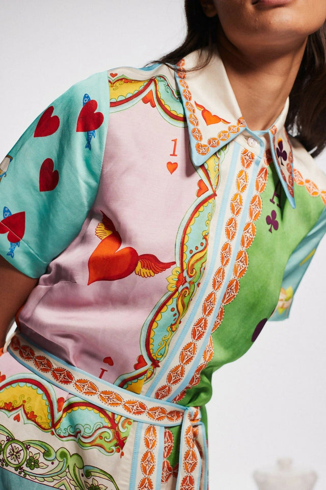 Alemais Rummy Shirtdress Multi Size AU 16 - 16 / Multi - Dresses
