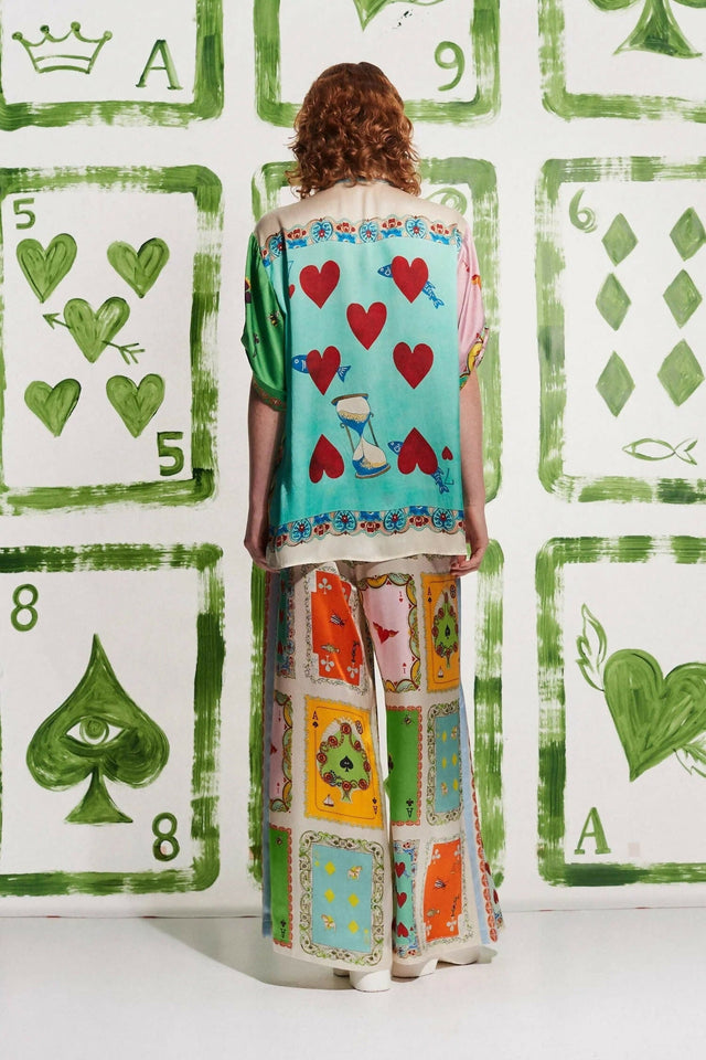 Alemais Rummy Silk Shirt and Pant Set - Outfit Sets