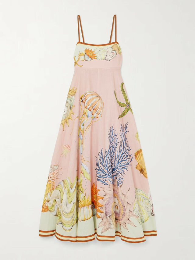 Alémais Sam Pauletto Nerieds Sundress - 16 / Pink - Dresses