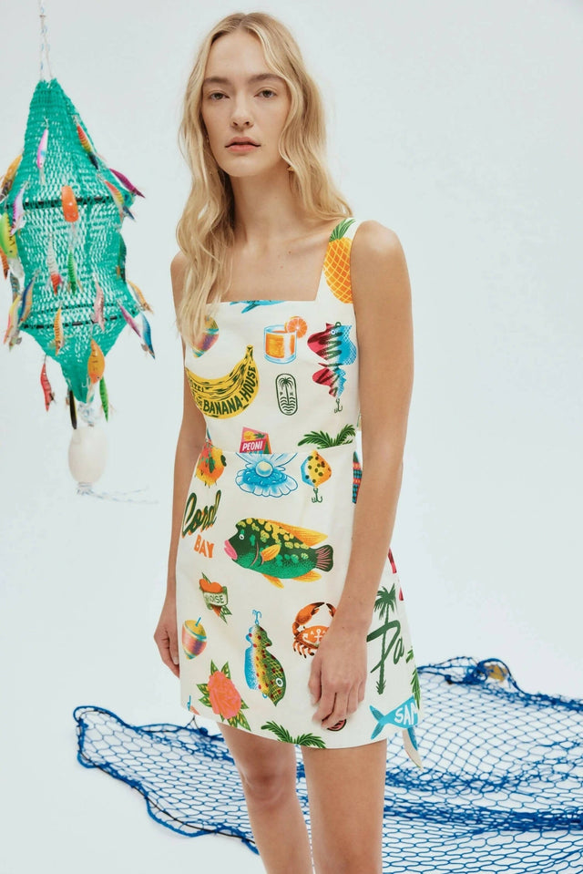 Alemais Samaki Mini Size 8 10 - 10 / Print - Dresses