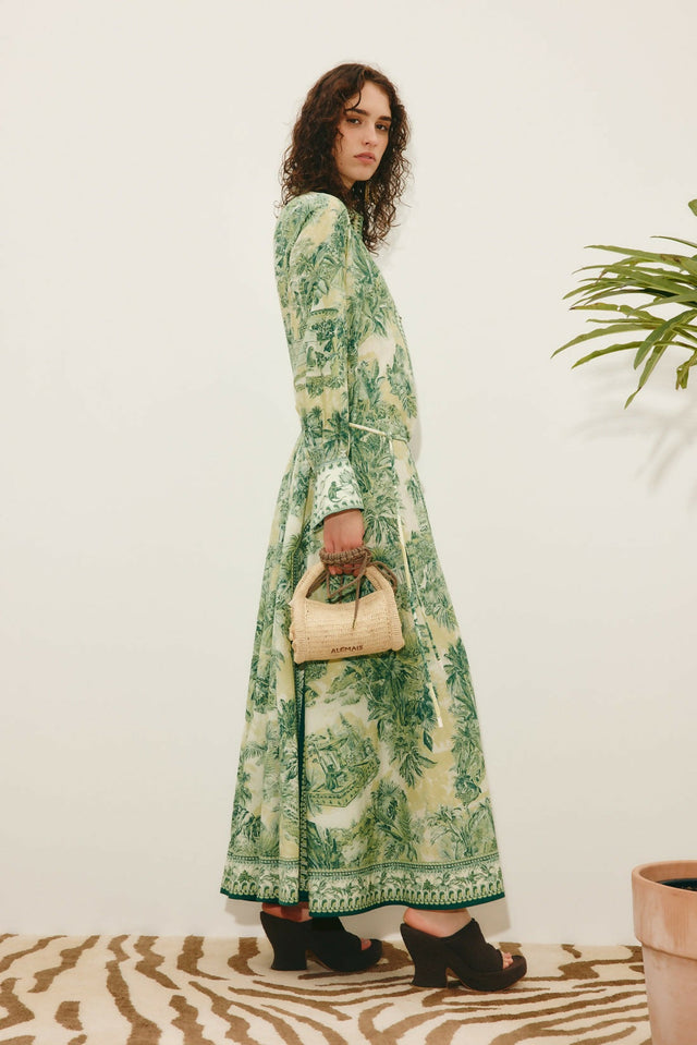 Alémais Sara Shirtdress - 16 / Green - Dresses