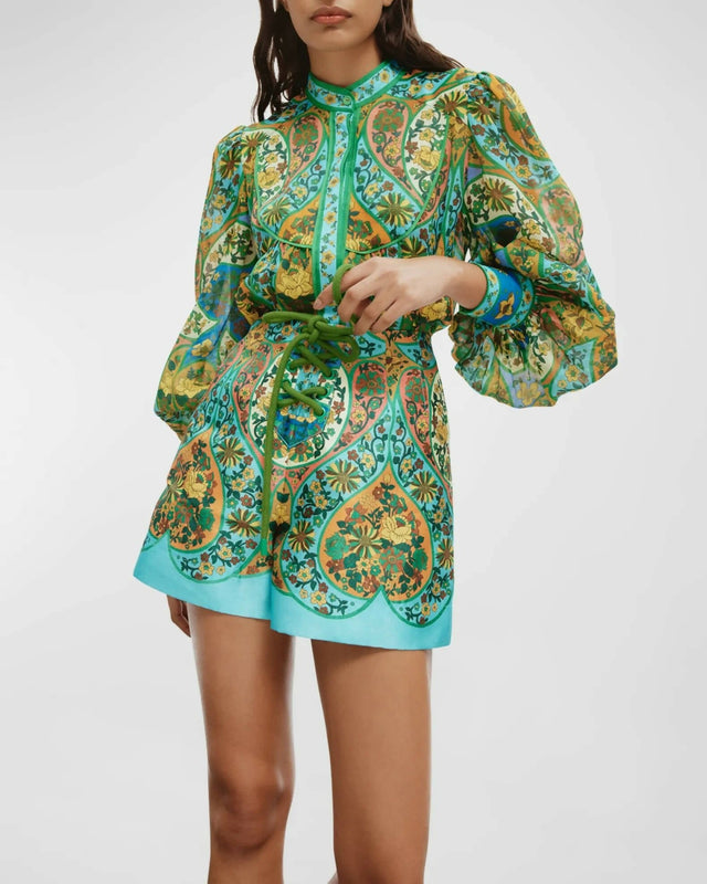 ALEMAIS - Alemais Sofie Blouse and Short Set