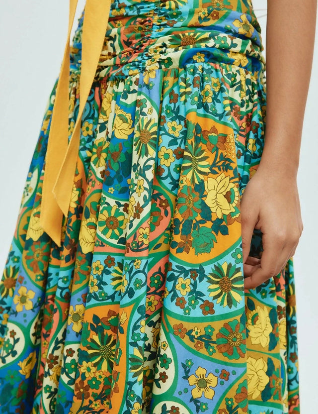 Alemais Sofie Midi Dress Multi Size 10 - 10 / Multi - Dresses