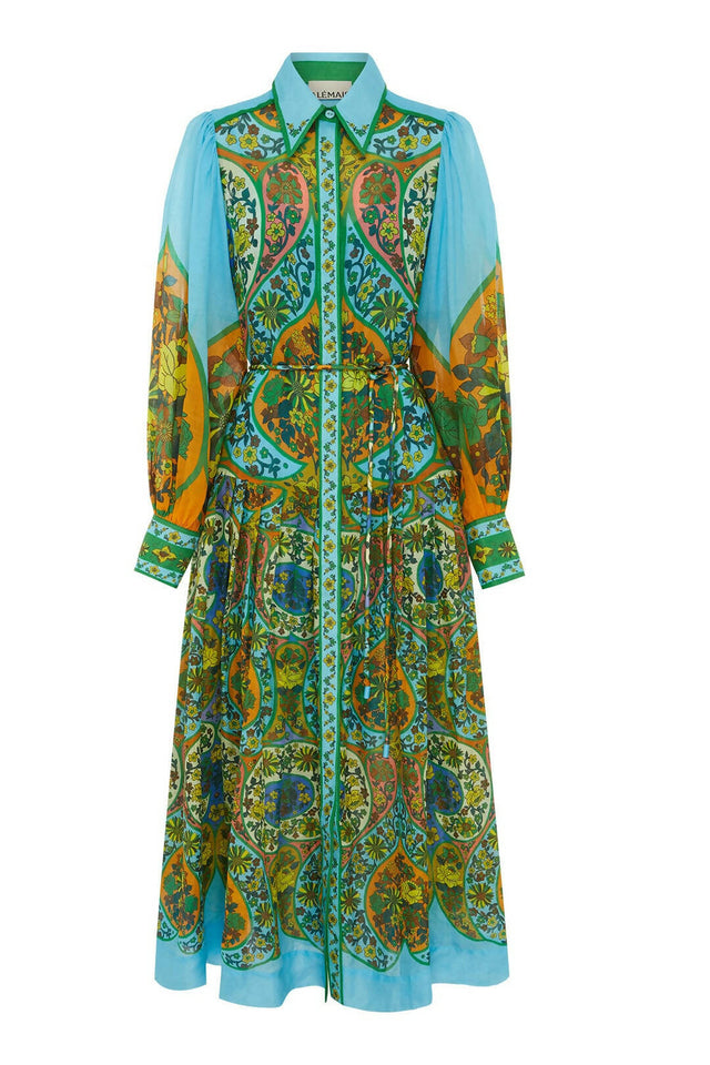 Alemais Sofie Shirt Dress In Multi Size 12 - 12 / Multi - Dresses