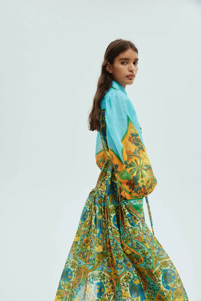 Alemais Sofie Shirtdress Multi Size 8 - 8 / Multi - Dresses