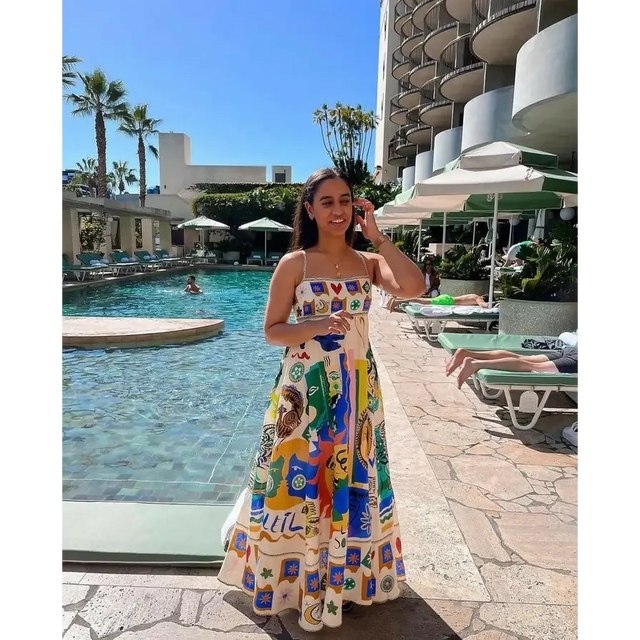 Alemais Soleil Sundress - 6 / Multi - Dresse
