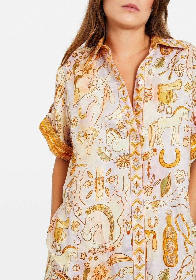 ALEMAIS - Alemais Solitaire Shirt and Pant Set