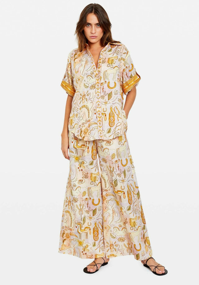 ALEMAIS - Alemais Solitaire Shirt and Pant Set