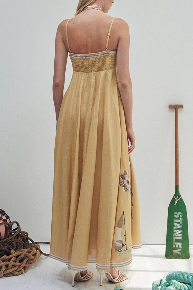 ALEMAIS - Alemais Sunset Shades Dress